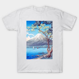 Mount Fuji from Lake Yamanaka 1936, Takahashi Shōtei T-Shirt